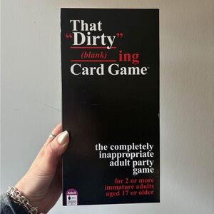 TDC Games The Dirty “Blanking” Card Game